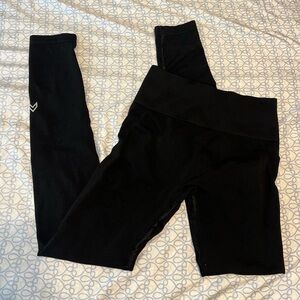 Oner Active Black Fold-Over Waistband Leggings